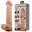 Фалоімітатор Baile Sliding Skin Bendable 10.2'' 26 см тілесний - мініатюра 10