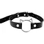 Чокер на шею Art of Sex - Kiti Кошка из натуральной кожи, цвет Черный - миниатюра 1