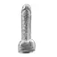 Фаллоимитатор Dark Muscle Ben Dover 19.5 серебристый - миниатюра 4