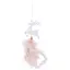 Набор украшений-подвесок Chomik Олень Колокольчик Снежинка с перьями 22 см 3 шт. шампань (5900779855861) - миниатюра 3
