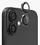 Защитное стекло DK для Apple iPhone 16 Plus на камеру Lens Metal Ring Eagle Eye 018465 black 2 шт. - миниатюра 3