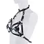 Портупея на грудь Lockink Sevanda Queen Chest Harness With Removable Bra - миниатюра 2