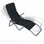 Крісло-шезлонг Jumi розкладний чорний - мініатюра 2