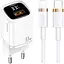 Зарядний пристрій Usams US-CC152 T46 33W PD+QC з Type-C to Lightning Cable white - мініатюра 1