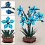 3D конструктор Flowers Голубая орхидея на 1097 деталей (25-127) - миниатюра 6