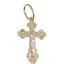 Золотой крестик Tango. Распятие Христа. 230014 - миниатюра 1