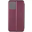 Шкіряний чохол-книжка Classy для Motorola Edge 40 Бордовий - мініатюра 3