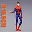 Рухома колекційна фігурка Spider-Man: Into the Spiderverse Піте Б. Паркер - мініатюра 5