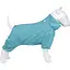 Дождевик для собак Collar Waudog Clothes, водонепроницаемый, S40, В 56-59 см, С 37-40 см, голубой - миниатюра 1