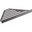 Полочка угловая Hansgrohe AddStoris 14.8 х14.8 x 30.5 см Brushed Black 41741340, Шлифованный черный хром - миниатюра 1