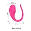 Смарт-віброяйце Love Spouse для точки G з USB зарядкою для жінок рожеве - мініатюра 4