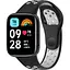 Ремешок DK для Xiaomi Redmi Watch 3 Active / 3 Lite Silicone Sport Band Nike (black / grey) - миниатюра 3