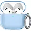 Чехол AhaStyle Transparent TPU Silicone Case для AirPods 4 Blue [133820] - миниатюра 1