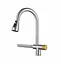 Змішувач для кухні Mixxus FOZ-014 з висувною лійкою та функцією «водоспад» (MI6536) - мініатюра 1