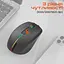 Мишка Meetion BTM002 Wireless/Bluetooth Black (MT-BTM002-A) - мініатюра 4