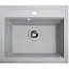 Гранітна кухонна мийка Romzha Patrat Seda (601) - мініатюра 1