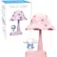 Детская настольная лампа Cinnamoroll грибочек розовая (339D) - миниатюра 1