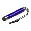 Стилус-брелок ємнісний, висувний, фіолетовий - мініатюра 1