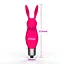 Вибратор с формой кролика 11,3 см Розовый K000113 - миниатюра 2