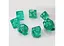 Набір кубиків Transparent 7 Dice Set - Aqua , 7 шт. (g7dtran07) - мініатюра 2