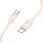 Дата кабель Hoco X114 Energy Type-C to Type-C 60W (1m) Pink - миниатюра 2