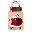 Подарочный набор полотенец в мешочке Ardesto Christmas Santa 38х63см, 2шт, 100% хлопок, красный pbe0050363 - миниатюра 2