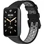 Ремешок DK Silicone Sport Band Classic Nike для Xiaomi Mi Band 7 Pro (black / grey) - миниатюра 1