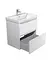 Тумба Мойдодир Палермо 70-U Vivace 70 з умивальником Білий - мініатюра 3