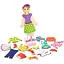 Набір магнітів Viga Toys Гардероб дівчинки (59652) - мініатюра 1