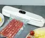 Вакуумный упаковщик Vacuum Sealer пищевых продуктов с дисплеем, работающий от сети 90 Вт Белый - миниатюра 7