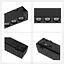 Магнитный ультратонкий трековый линейный светильник KW-301/12W NW DC48V BK Brille 48-202 - миниатюра 4