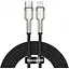 Кабель Baseus Cafule Series Metal Data Cable Type-C to Lightning PD 20W 2 м Чорний - мініатюра 1