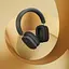 Беспроводные наушники Baseus H1 Bowie Noise-Cancelling Wireless Headphones, BT5.2, 400mAh, ANC, SBC, AAC, 70h, (NGTW230002) grey - миниатюра 7