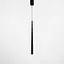 Светильник ZAKRIS 2 в черном корпусе в стиле модерн | Line F | Арт. MJ123/550 BK - миниатюра 7