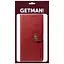 Шкіряний чохол-книжка GETMAN Gallant (U) для Oo A78 4G Червоний - мініатюра 4