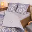Комплект постільної білизни Viluta євро ранфорс 22178 100% бавовна - мініатюра 4