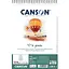 Альбом для ескізів та рисунку Canson Càgrain на спіралі А4 (21х29.7см) 224г/м2 30л білий папір - мініатюра 1