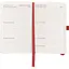 Еженедельник Axent 2026 Partner Soft Skin 125 x 195 мм красный (8509-26-06-A) - миниатюра 5