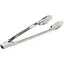 Щипці кухонні універсальні з нержавіючої сталі "Пелюстка" для барбекю гриля м'яса, риби, овочів 27 см, Kitchen Master Сріблястий 86758 - мініатюра 1