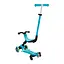 Самокат Globber Go Up Active Lights 360 колеса світяться до 20/50кг від 1 року блакитний (749-300) - мініатюра 5