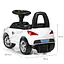 Дитяча каталка-толокар Bambi Racer з музикою та світлом біла (M 3147A-1) - мініатюра 3