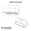 Витяжка повновбудована Minola HBI 5214 WH 700 LED - мініатюра 10