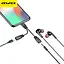 Перехідник Awei Lightning to AUX 3.5 мм/Lightning Simultaneous Charge & Music CL-73 2A - мініатюра 3