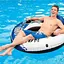 Надувное кресло с ручками Intex 58825 EU River Run. Диаметром 135см, подстаканники, трос - миниатюра 3