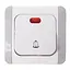 Кнопка дзвінка Fora RF-1VBL Royal 136198 - мініатюра 2