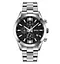 Наручний годинник Skmei 9302 Silver Black, 9302BK (18375) - мініатюра 1