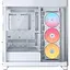 Корпус Corsair FRAME 4500X LX-R RGB из закаленного стекла, белый (CC-9011317-WW) - миниатюра 12