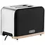 Тостер Ardesto T-F420BWD 800 Вт метал 2 слоти чорний - мініатюра 1