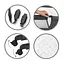 Приставная кроватка Kidwell Snuzzy Dark Grey - миниатюра 4