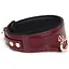 Ошейник с поводком Liebe Seele Wine Red Curved Collar - миниатюра 4